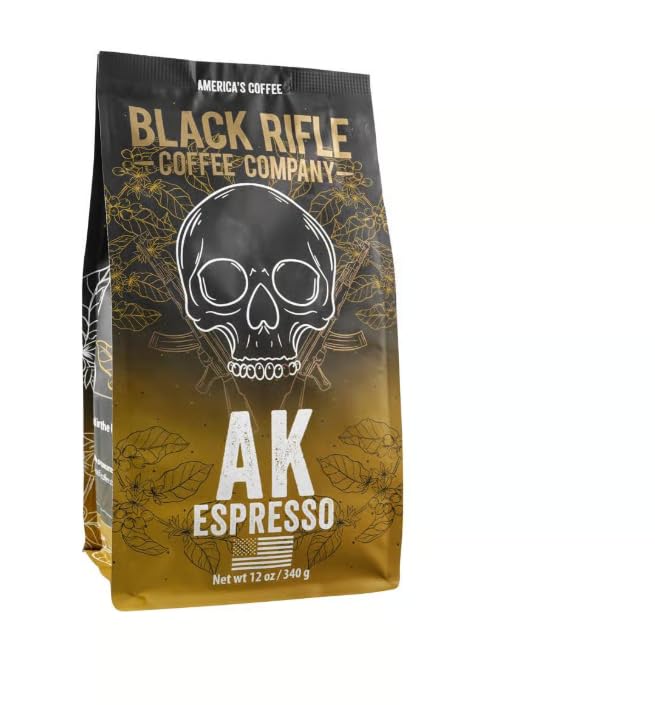 Black Rifle Coffee Company AK Espresso, 12oz Bag,...