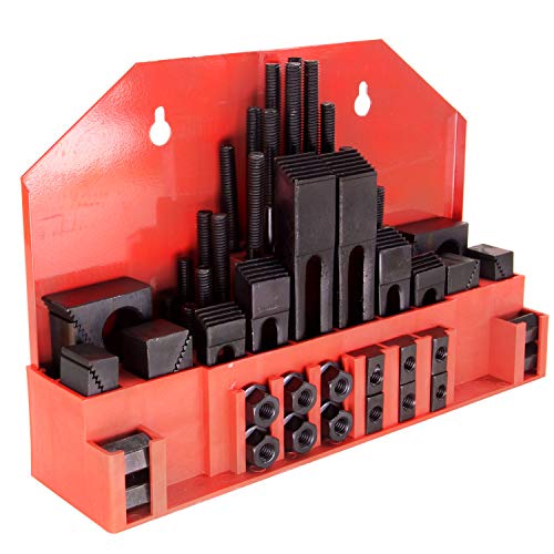 HFS (R) Hold Down Clamp Clamping Set Kit Bridgeport Mill (9/16" Slot 1/2" Stud)