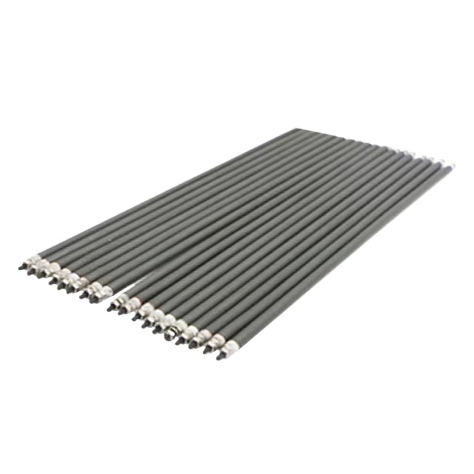 eufeifeiegds Riscaldatore tubolare dritto da 6, mm for collettore a canale caldo, elemento riscaldante flessibile in acciaio inossidabile(475mm 600w)