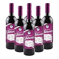 Aronia ORIGINAL Bio Glühwein mit Aroniafruchtwein - 6x0,75 Liter - Aus 92% Bio-Aroniawein* (enthält Sulfite) *aus kontrolliert biologischem Anbau