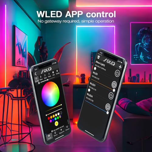 Image of MJJC ESP32 WLED LED Controller 15A Built in Microphone DIY Dynamic Mode UART Type-C Download Easy Wiring App Control Alexa Voice (ESP32 WLED Controller with UART)