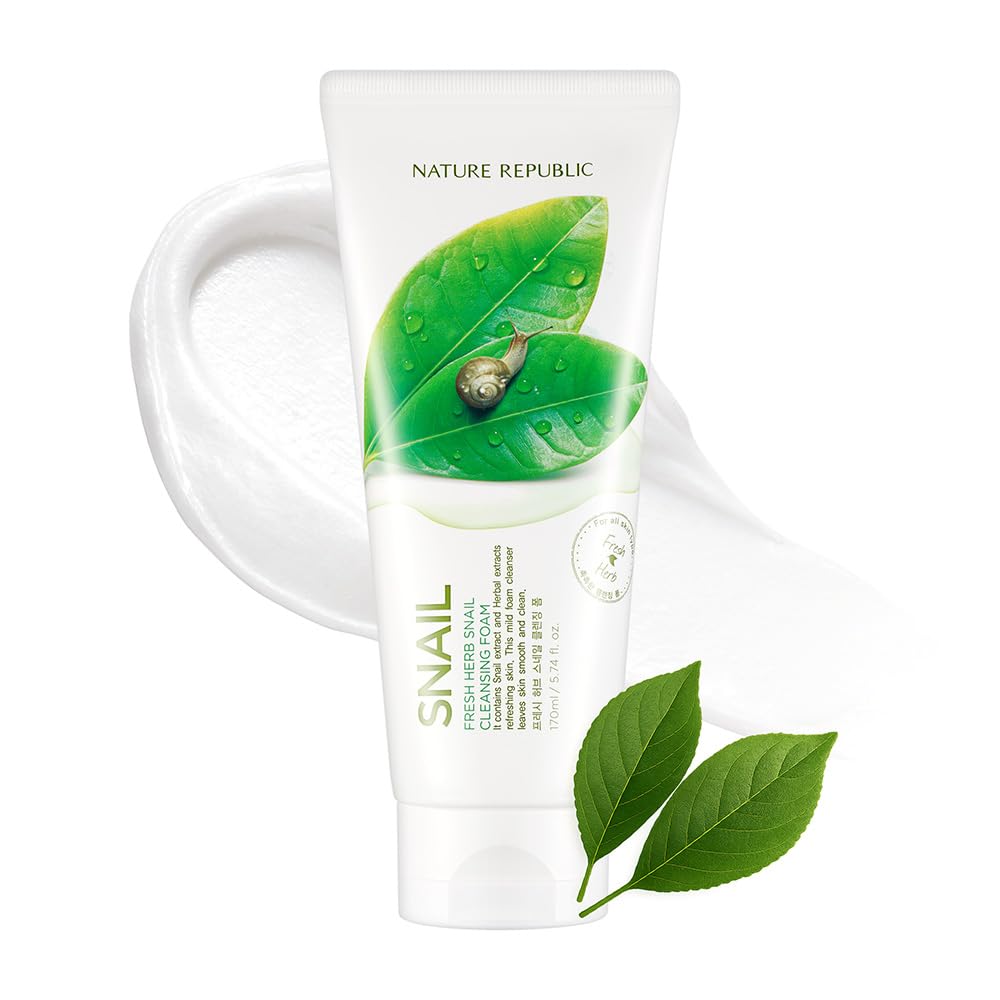 Nature Republic Fresh Herb Cleansing Foam 170ml Best Korean Cosmetics