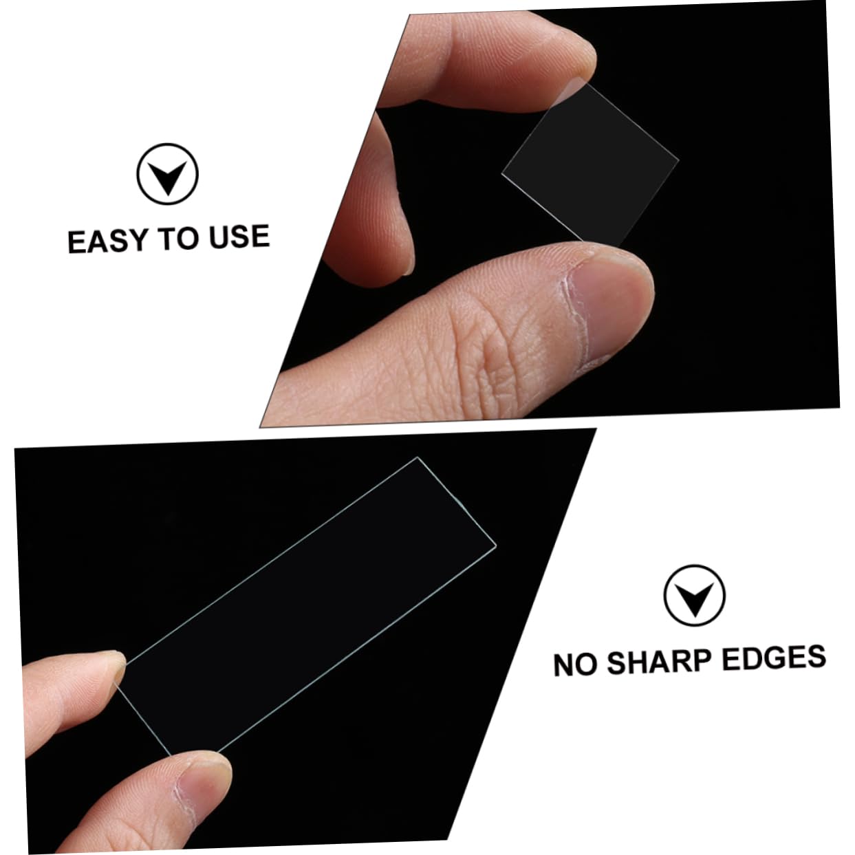 Microscope Slide Kit 450 Pezzi in Vetro, Glass Slides | Microscope Coverslip, Vetrini Microscopio Preparati, Accessori per Coprioggetto per Laboratori, Festa Scuola Decor
