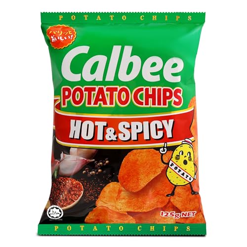 Calbee Hot & Spicy Potato Chips 125g