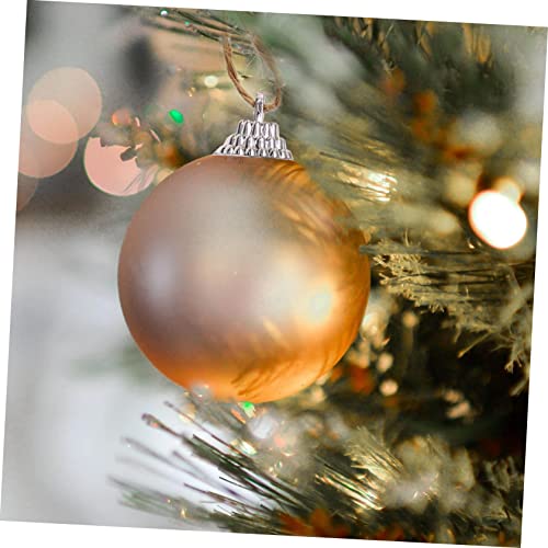 Accessoires sapin de Noël blancs aspect neige en mousse haute densité - 5