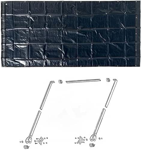 Mytee Products Aluminum Tarp Arm Kit w/ 8' x 10'