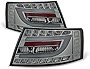 ACANII - For [Factory LED Tail Light Model] 2005-2008 Audi A6 S6 C6 Smoked LED Tube Tail Lights Lamps Left+Right
