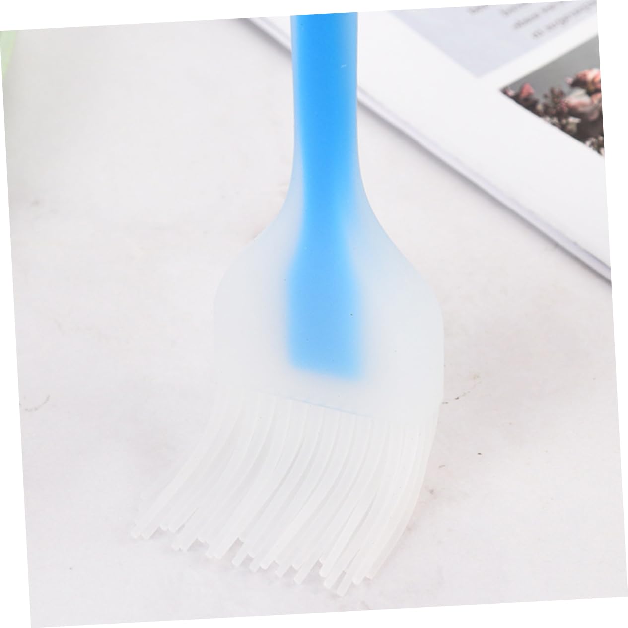 Toyvian Silicone Cooking Brush Set Baster Brush for Barbecue Grilling and Baking