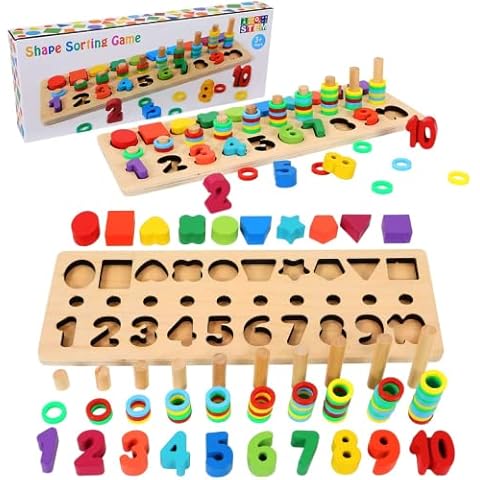 Bambebe Montessori Wooden Puzzles for Toddlers Cover