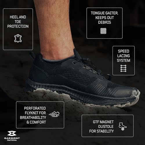 GARMONT Tactical 9.81 Heli Military and Law Enforcement Tactical Sneaker Training Shoes for Men and Women, Running, Walking, Hiking, Lightweight and Breathable4
