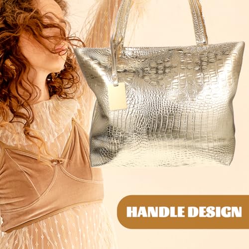 Sac à main en cuir imprimé léopard grand format chic - 4