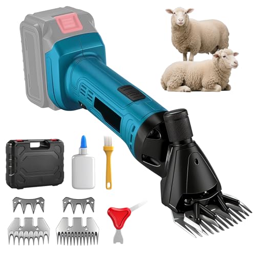 Akku-Schafschere Schermaschine für Makita 18V Akku,2400RPM,6...