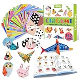 hapray Origami Kit for Kids Ages 5-8 8-12, with Guiding Book, 152 Paper with 72 Patterns, DIY Art and Craft Projects, Beginners Children's Day Gift Boy Girl