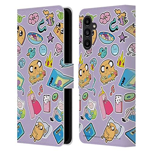 Coque portefeuille Samsung Galaxy A13 5G Adventure Time pour ranger cartes et billets