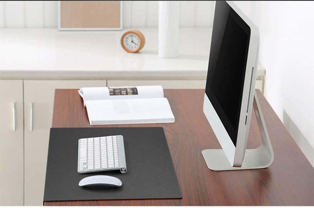 Maverick ALL BLACK - lederen bureau onderlegger - zwart - Kantoor