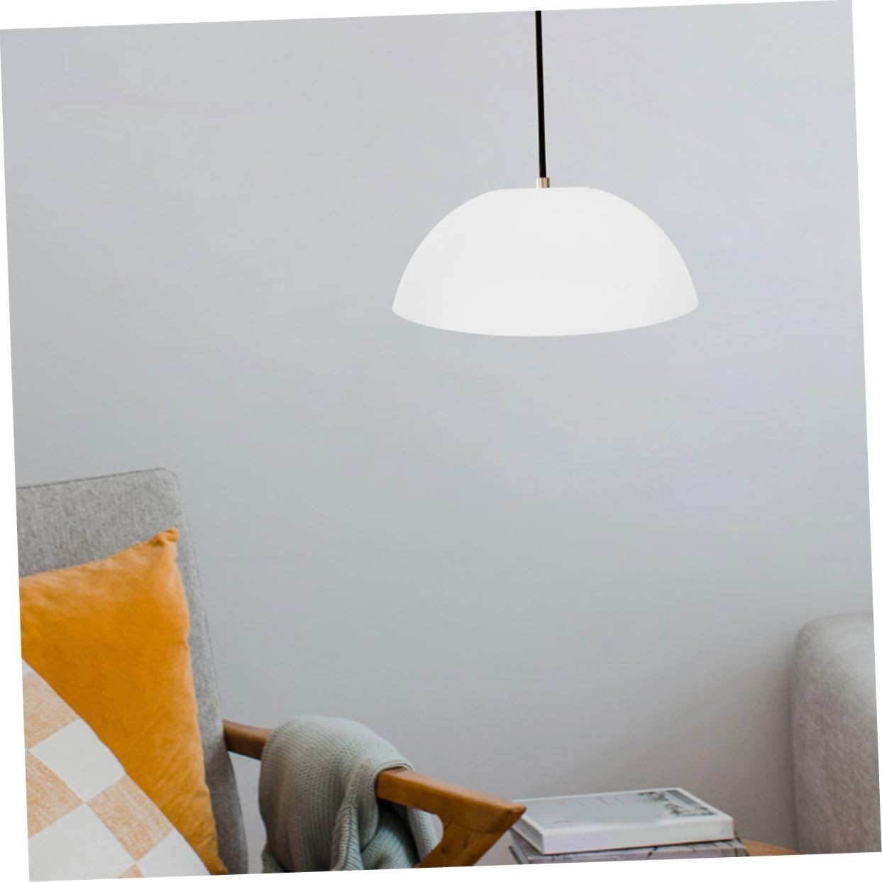 PRETYZOOM 4pcs Large Plastic Lamp Shade for Floor and Table Lamps Lightweight Easy to Install Simple Design for Home Decor Replacement for Bedroom Lighting