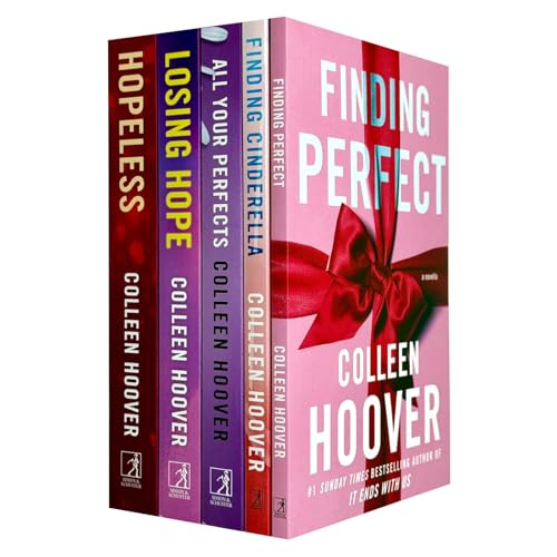 Hopeless Series By Colleen Hoover 5 Books Collection Set (Losing Hope, Finding Cinderella, Hopeless,...
