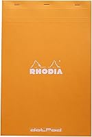 Vista 1 de Rhodia Bloc de notas, No19 A4+, Dot - Naranja, 8 1/4" x 12 1/2