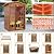 KUNSANA Outdoor Sauna 2 Person, Ceramic Infrared Saunas for Home, Ultra Low EMF Infrared Sauna, Mahogany Wood Home Sauna Room with Bluetooth Speakers, LED Reading Lamps, Chromotherapy Lights