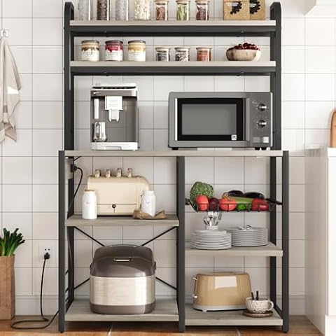 GAOMON Kitchen Baker Rack with Power Outlet Cover