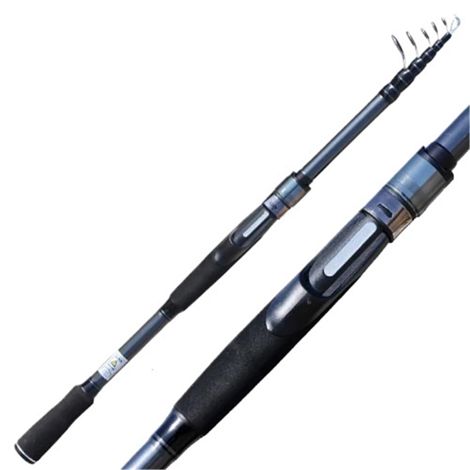 Canna da pesca Canna da pesca con richiamo telescopico 1.8/2.1/2.4/2.7/3.0M ultraleggera in fibra di carbonio peso esca 8-18G