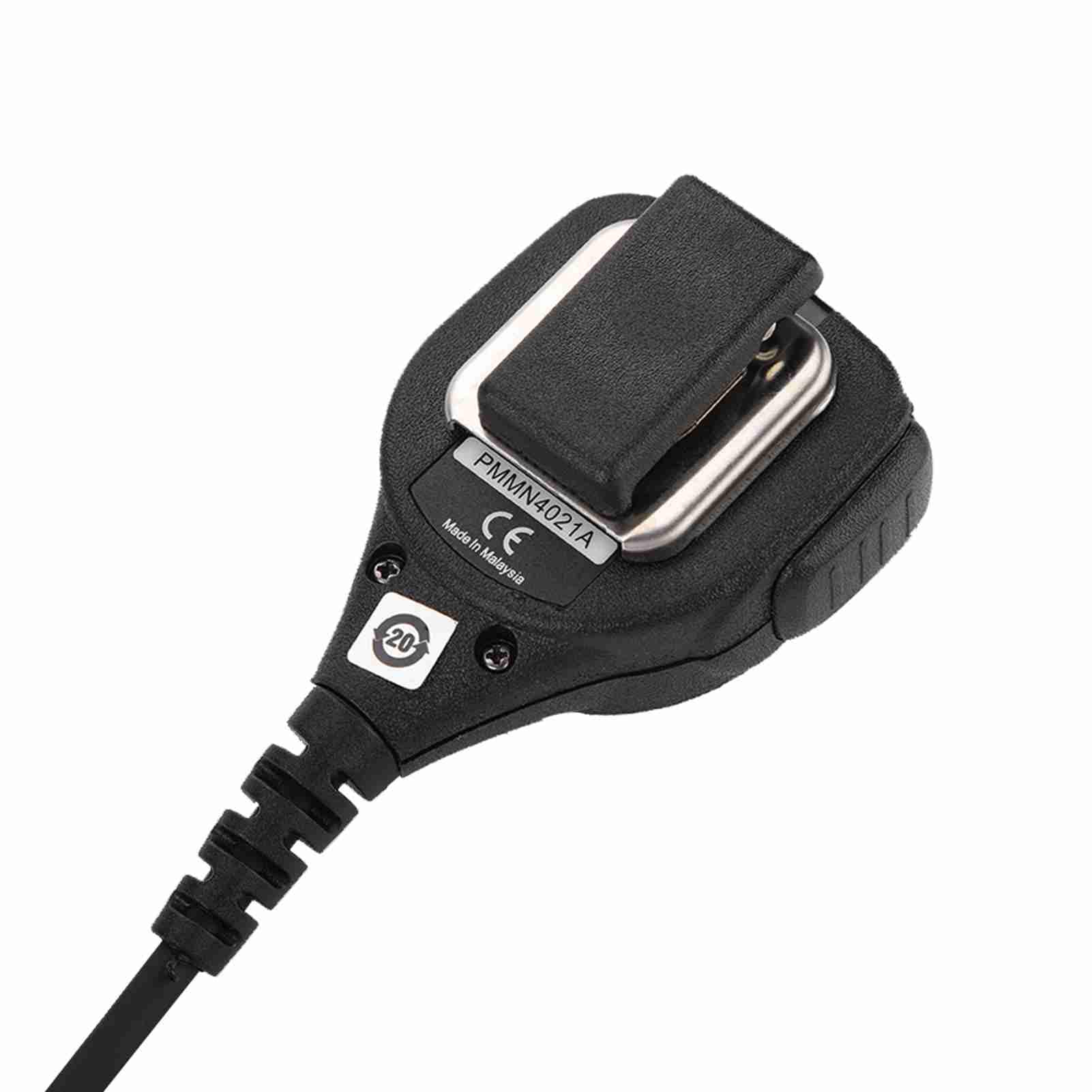 Bewinner Walkie Talkie Speaker para Alta Sensibilidad CB Radio Speaker con Cable Flexible PTT para Walkie Talkie PRO5150, GP338, GP330, GP680, HT750, GP340