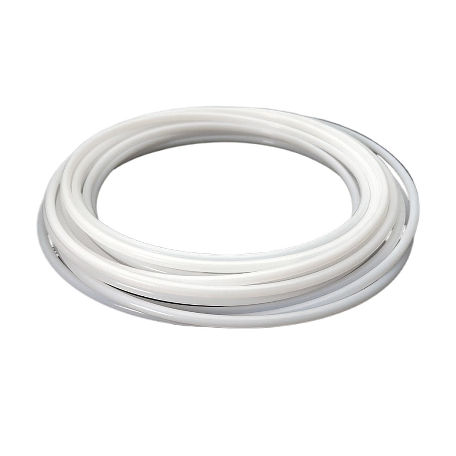 Resistencia a altas temperaturas, 260 grados C, tubo de PTFE blanco, diámetro interior de 1 mm ~ 14 mm, tubo aislante flexible antiadherente resistente a los productos químicos (10 m de diámetro