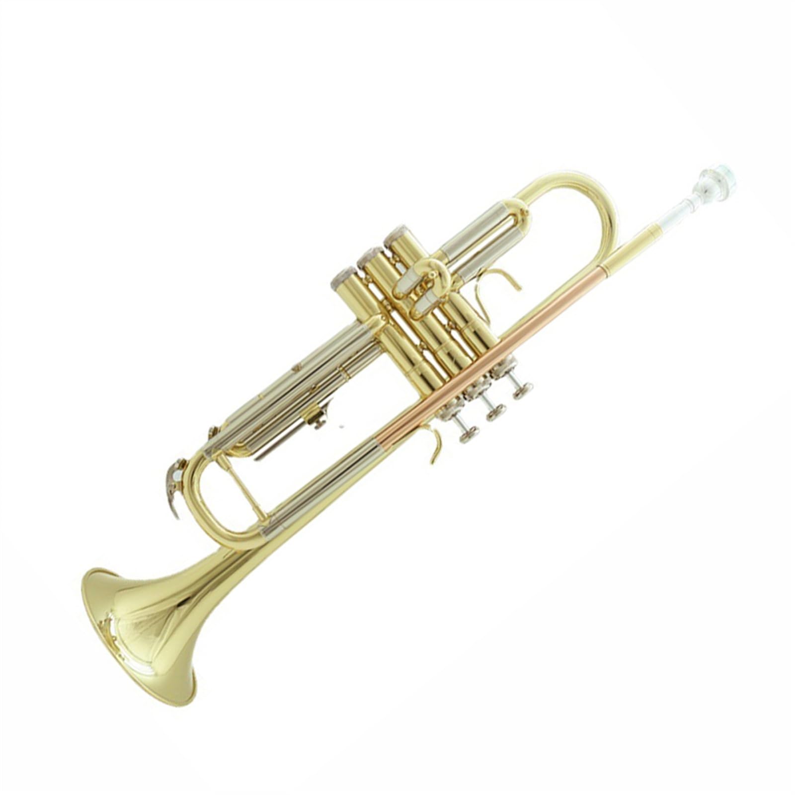 Standard Trompeten Trompeteninstrument B-Blechblaskapelle Professionelle Trompete Phosphorbronze/Weißkupfer Tragbare Trompete