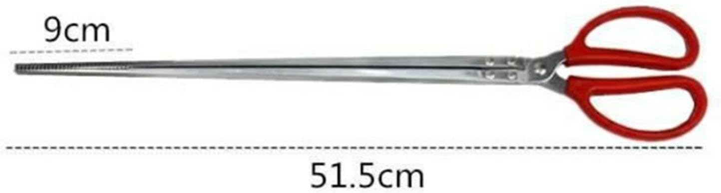1pc Trash Tongs Garbage Tongs Mud Fish Tongs Fire Place Grill Charcoal Gripper Handle Tong BBQ Grill Charcoal BBQ Coals Clip Stainless Steel Selector Super Long