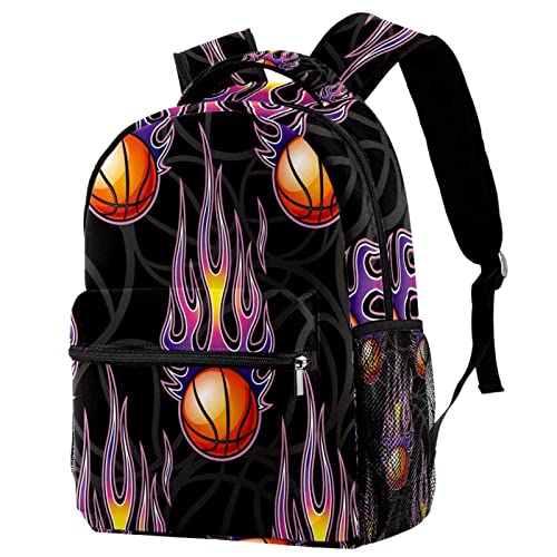 Sac à dos voyage sport basket Leisure Campus avec porte-bouteille et anti-feu