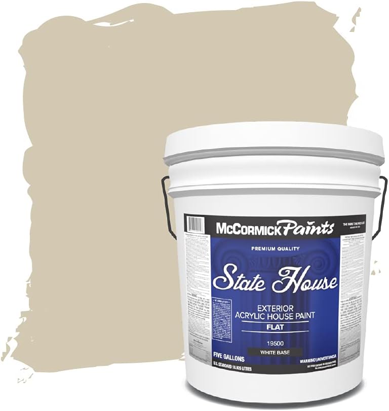 State House Exterior, Flat, Putty Hill, 5 Gallon : Everything Else