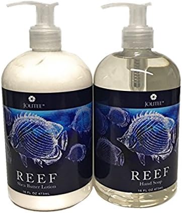 Jolitee Reef Luxury Shea and Cocoa Butter with Sea Kelp Extract (Soap and Lotion Set (No Caddy))