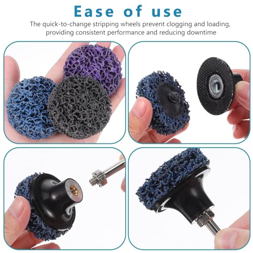 Disques abrasifs pour meuleuse angle UKCOCO platine de ponçage multi-surfaces - 7