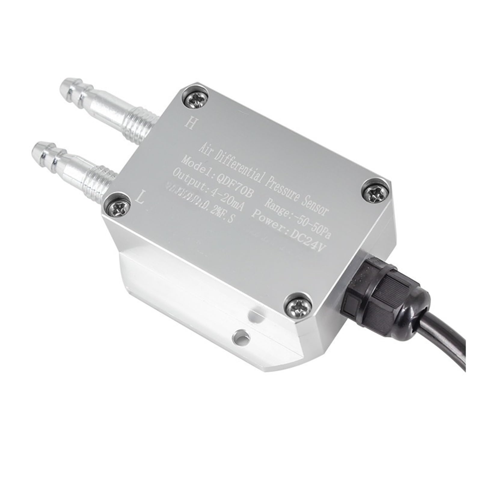 Transmisor de presión diferencial de aire 4-20MA 0-10V 0-5V