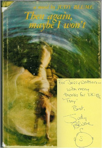 Then again, maybe I won't;: A novel by Blume, J... B008TFCUHO Book Cover