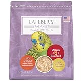 LAFEBER'S Premium Daily Diet Pellets Pet Bird Food, Made with Non-GMO and Human-Grade Ingredients, for Parakeets (Budgies), 5 lb