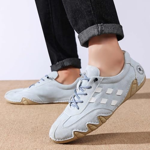 Zapatos de cuero transpirables ligeros para olvidarte del cansancio al caminar descalzo 6