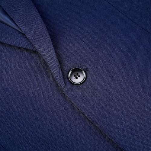 Allthemen Men's 2 Pieces Suit Slim Fit One Button Suits Casual Stylish Wedding Dress Suit - Image 6