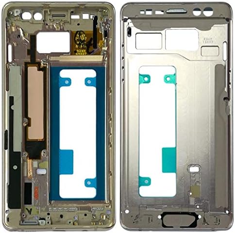 Replacement Parts Middle Frame Bezel Plate for Galaxy Note FE, N935, N935F/DS, N935S, N935K, N935L(Black) Phone Parts (Color : Blue)
