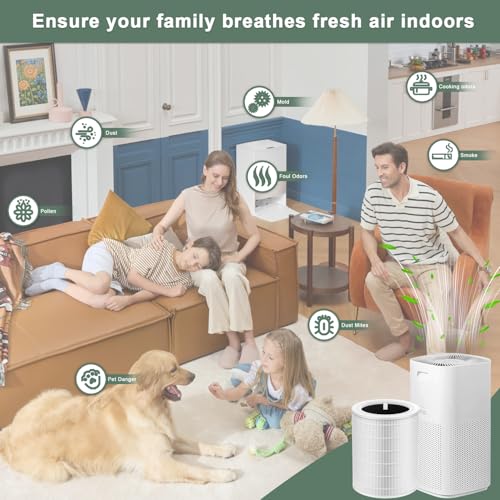 Image of Core 600S Replacement Filter for LEVOIT Core 600S-P Smart Air Purifier, Core600S-RF,3-in-1 Filter, High-Efficiency Activated Carbon