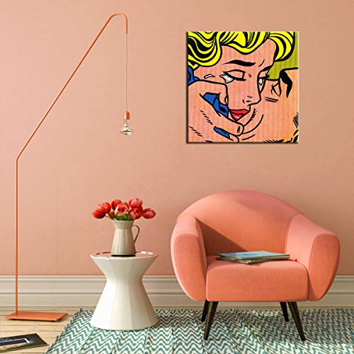 Image of Tallenge - Set of 10 Roy Lichtenstein - Small Poster Paper (Paper, 12 x 12 inches, Multicolour)