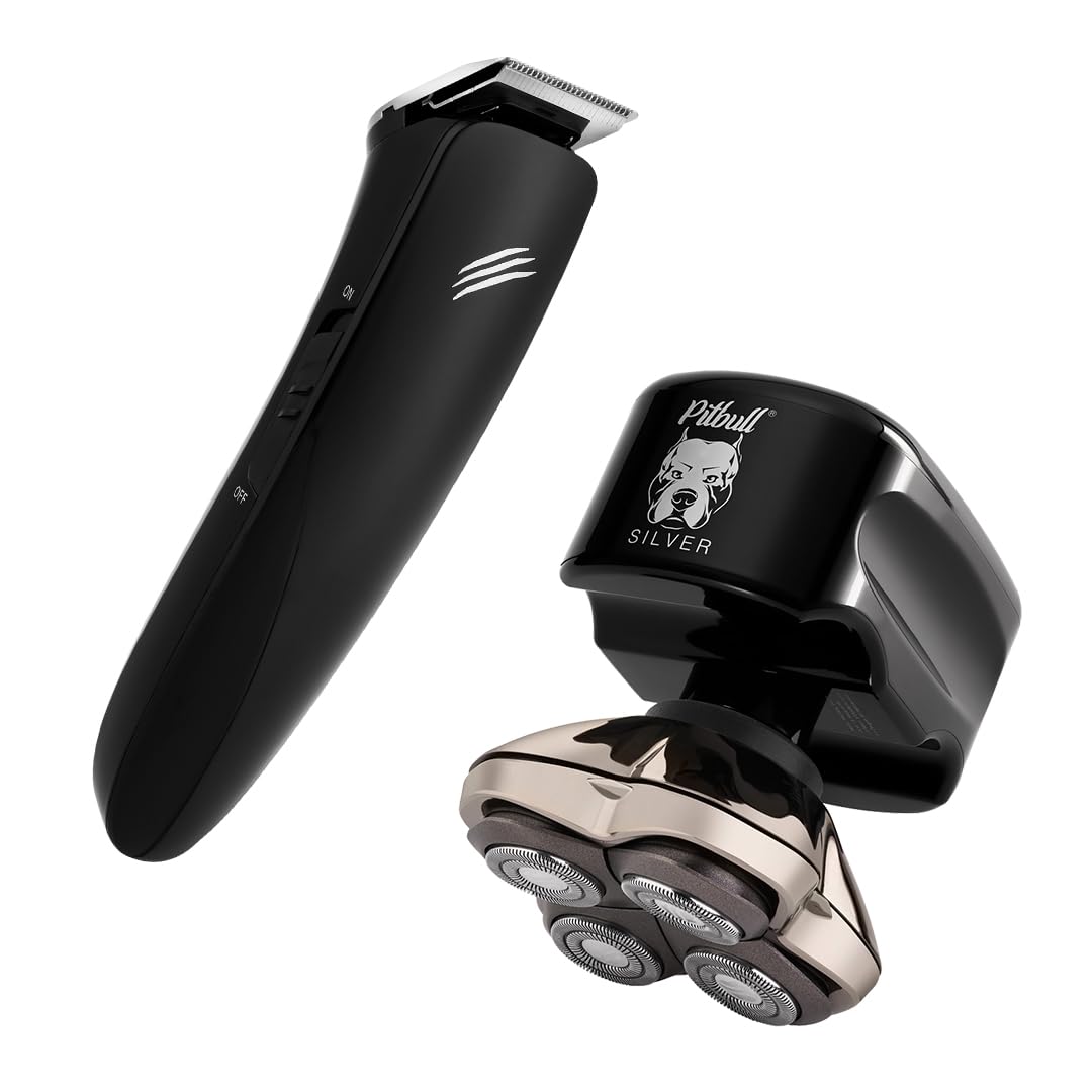 Amazon.com: Skull Shaver Pitbull Silver PRO: Electric Head Shaver