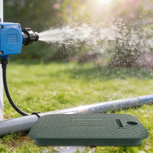 Plastique hygiénique pour couvercle rectangulaire de boîte de vanne d'irrigation