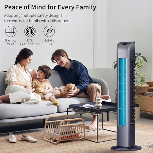 Uthfy Oscillating Tower Fan 120u00b0