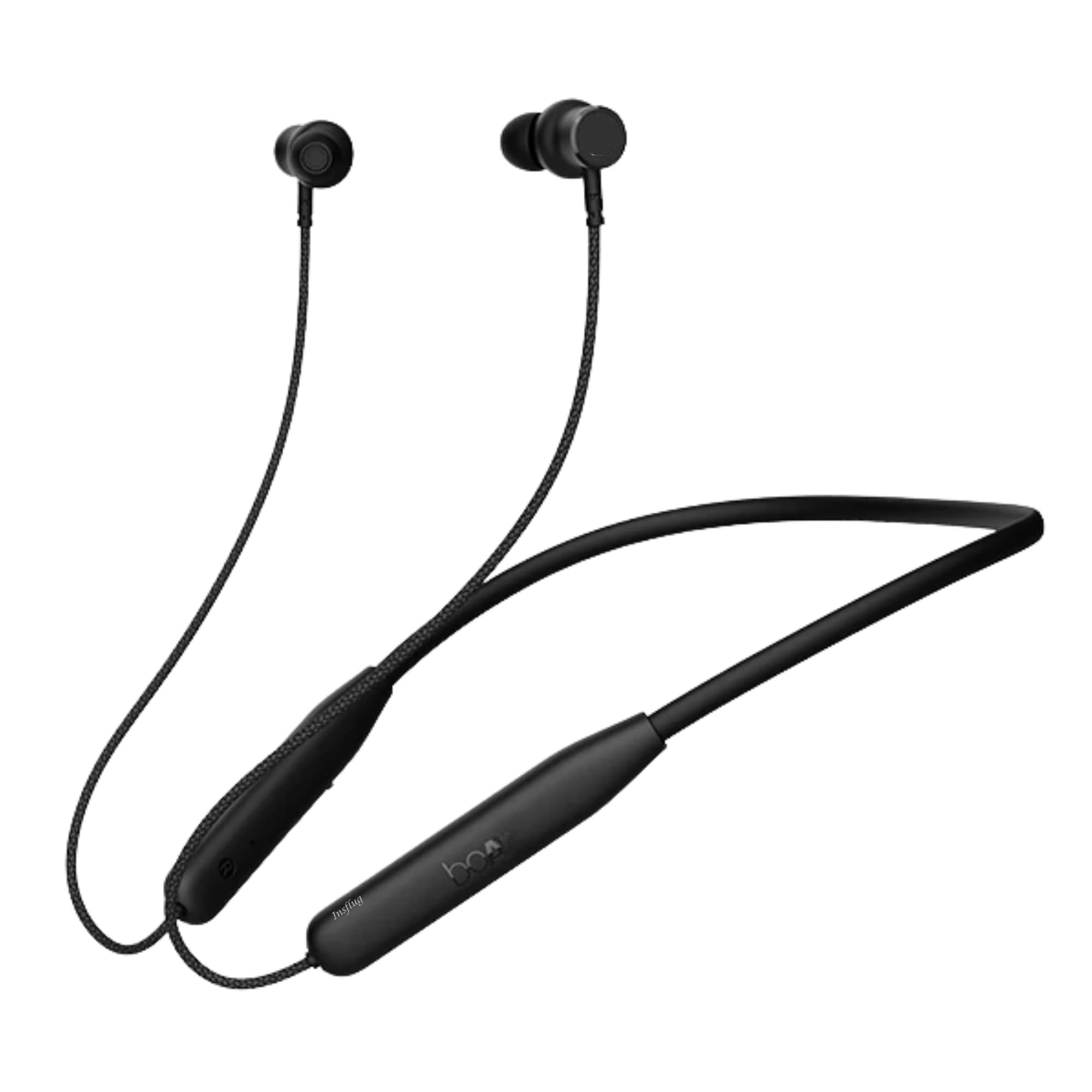 boA Bluetooth Neckband Earphones with Deep Bass, Fast Charging Support, Ergonomic Neckband Fit, HD Calling Mic, Comfort Fit All Day for Office Calls Daily Use, Compatible with Android and iOS Devices-image-21