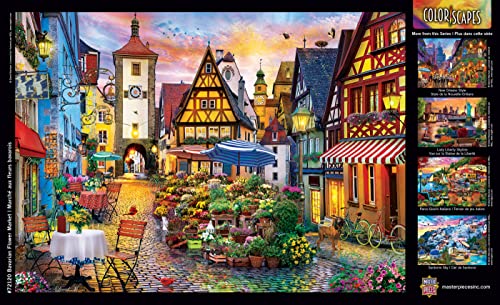 MasterPieces Puzzle de 1000 Piezas para Adultos, Familia o Jóvenes - Mercado de Flores Bávaro - 19.25"x26.75" miniatura 4