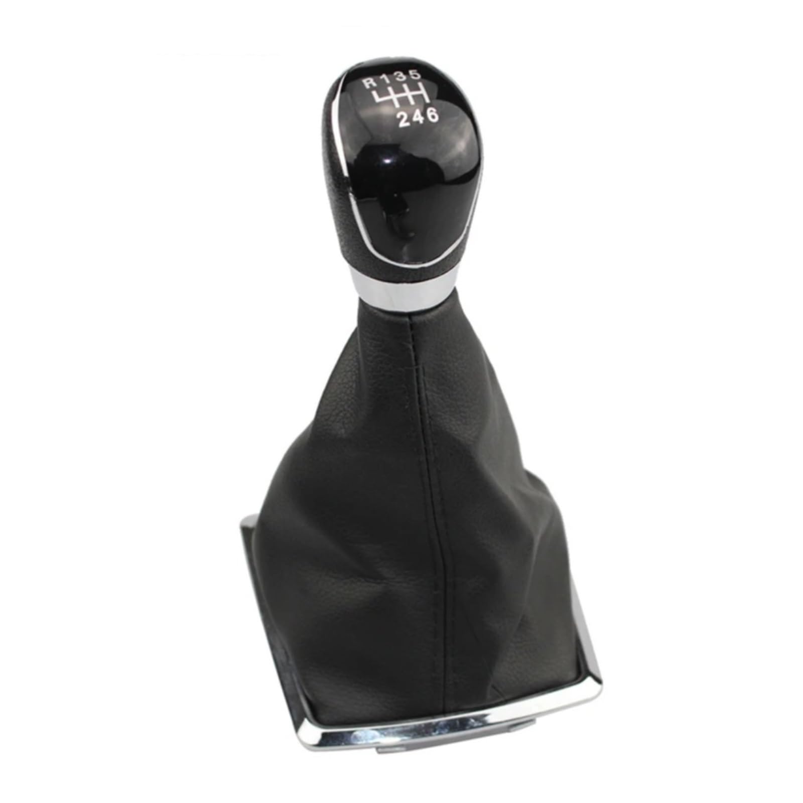 Htvtkrfgrl B Gear Shifter Kno For Focus Mk2 2005-2012 Lack/Red Stylish