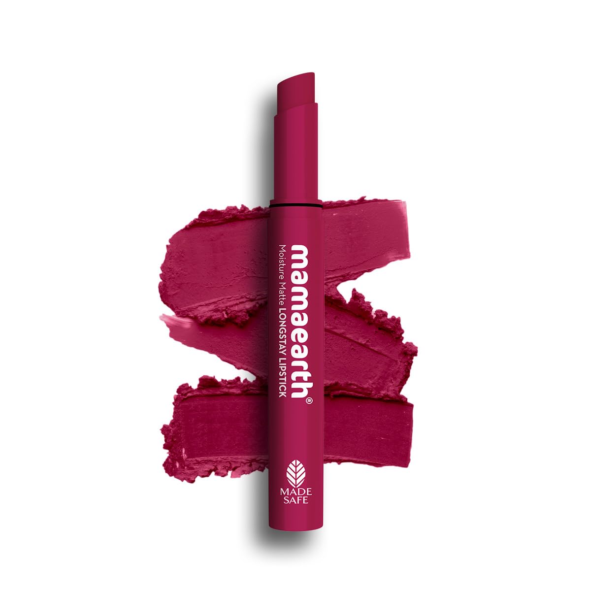 Mamaearth Moisture Matte Longstay Lipstick With Avocado Oil & Vitamin E For 12 Hour Long Stay-12 Berrylicious Magenta – 2 G Mamaearth Moisture Matte Longstay Lipstick With Avocado Oil & Vitamin E For 12 Hour Long Stay-12 Berrylicious Magenta – 2 G