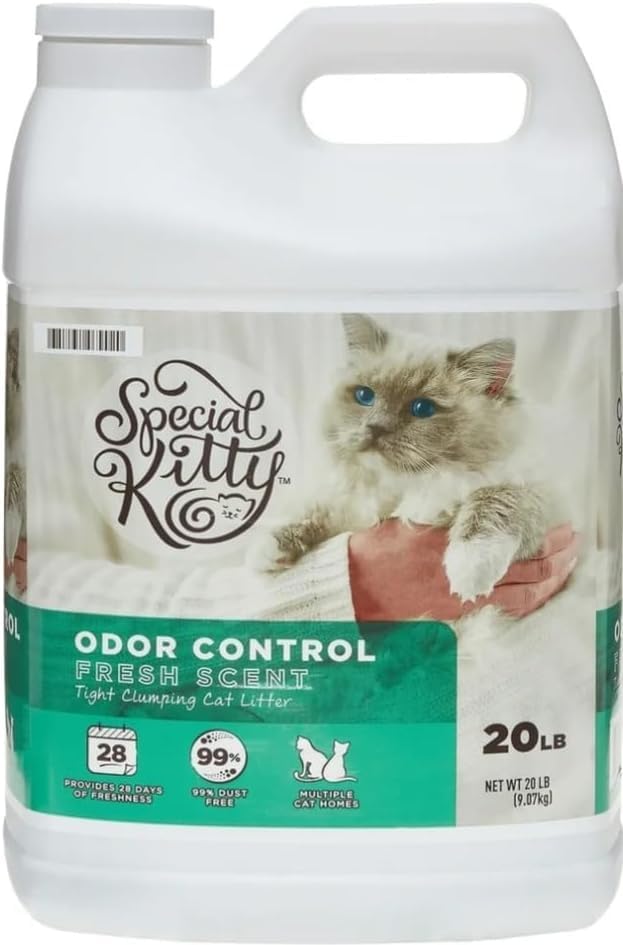 Special Kitty Fresh Scent Scoopable Tight Clumping 20 lb Cat Litter