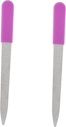 Beavorty Herramientas de manicura de enfermería Herramientas de uñas acrílicas de acero inoxidable pulido de brillo herramienta de cuidado de uñas